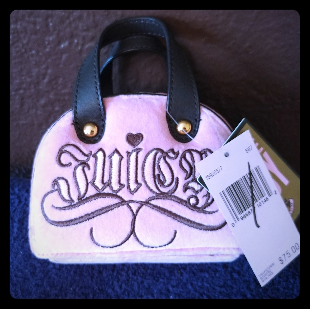 Juicy Couture Jewelry Bowler Purse Box